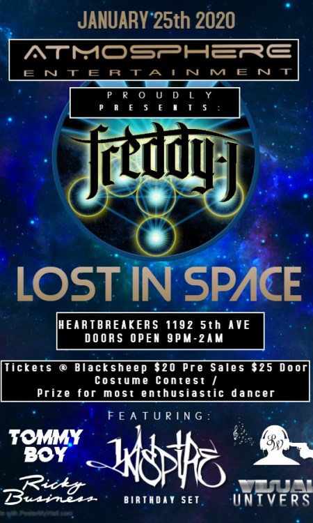 Freddy J LOST IN SPACE ~ Inspires Birthday Bash